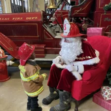Santa at the Station, Dallas Firefighter's Museum