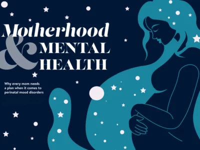 iStock illustration of pregnant mother to depict a focus on motherhood and mental health