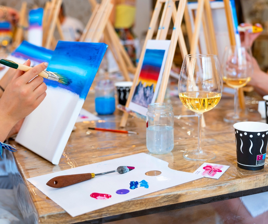 Sip and Paint Night at the Heard