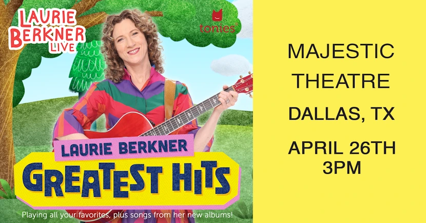 Laurie Berkner Live, Majestic Theatre Dallas