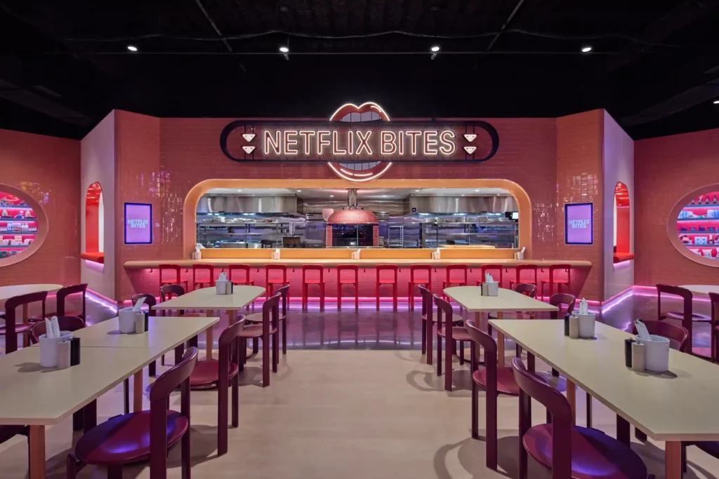 Netflix Bites Kitchen, at Netflix House at Galleria Dallas