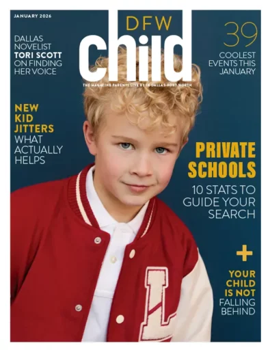 DFWChild January 2026 cover