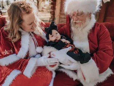 DFW Santa and his Mrs, photo courtesy Wolfgang Photography
