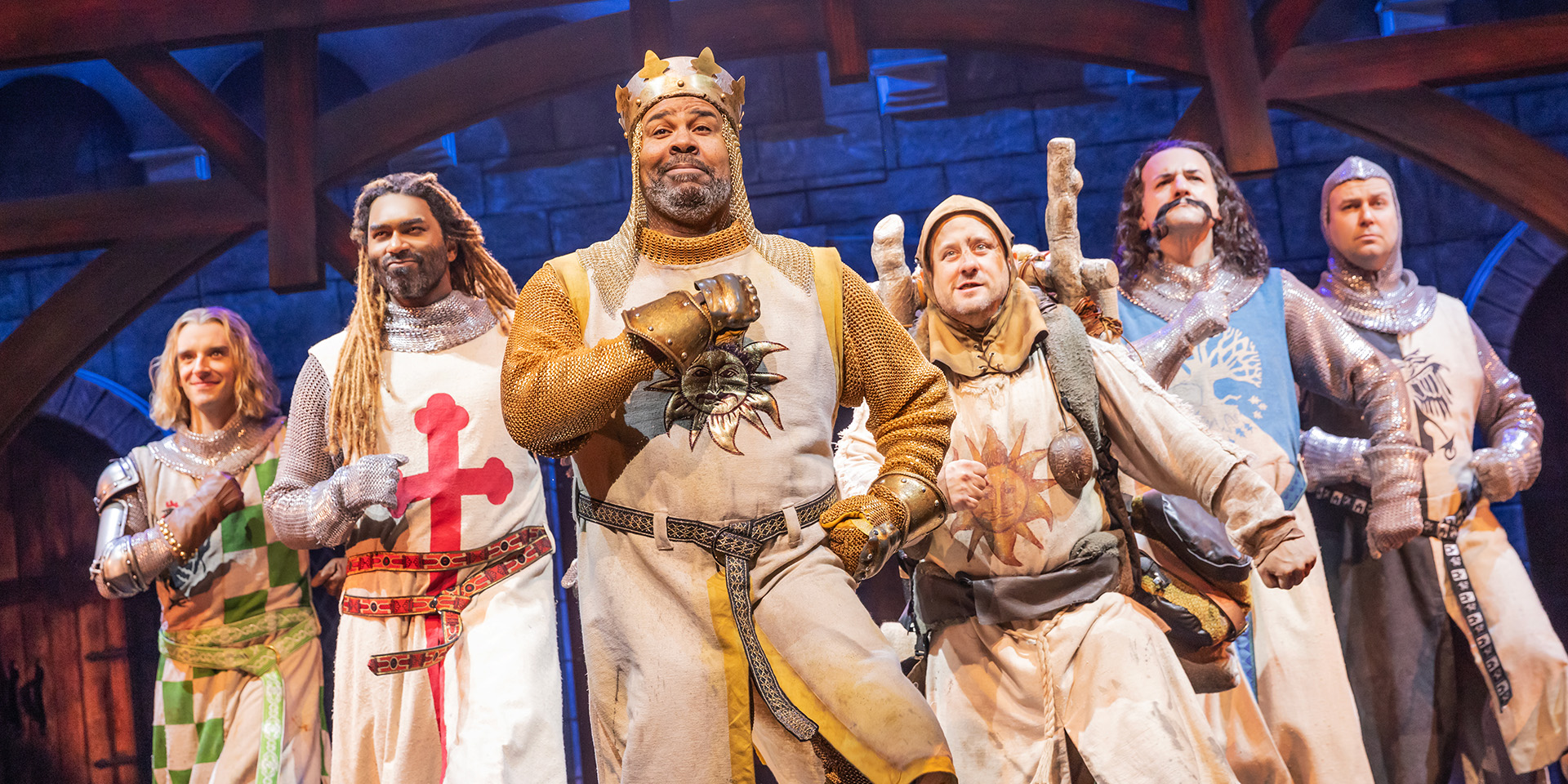 Monty Python's Spamalot, photo courtesy Matthew Murphy and Evan Zimmerman; Performing Arts Fort Worth