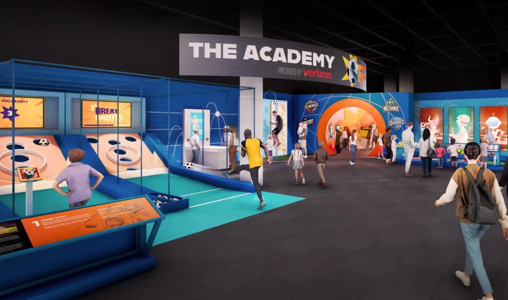 Rendering 1 for Soccer: More Than a Game at Perot Museum