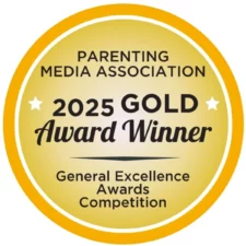 2025 gold award winner for general excellence from Parenting Media Association