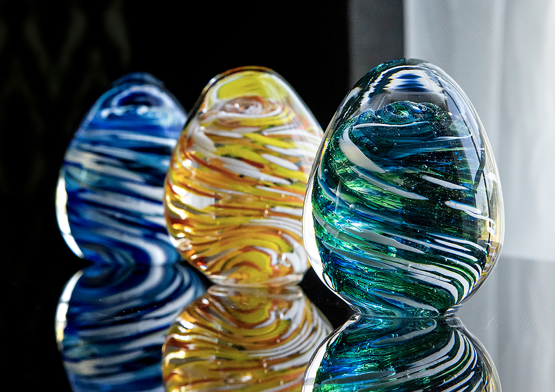 Help Create an Easter Egg from Hot Molten Glass at Vetro Glassblowing