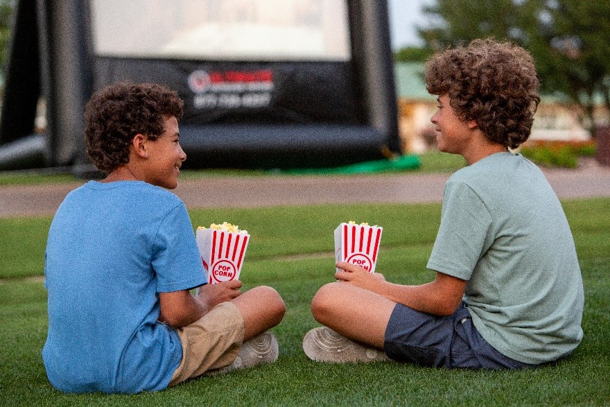 Family movies at Ritz-Carlton Las Colinas