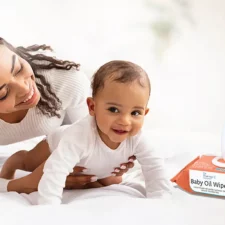 baby oil wipes at H-E-B stores DFW