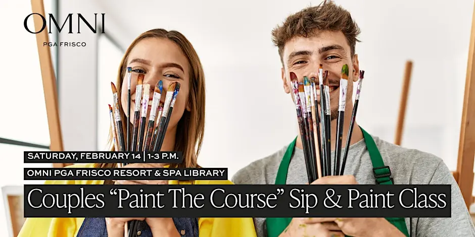 Couples “Paint The Course” Sip & Paint Class