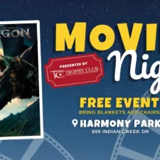 Movie Night at Harmony Park in the Town of Trophy Club